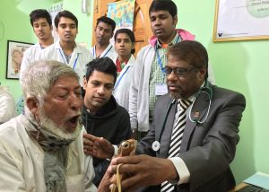 Testing SpiroSmart in clinics in India and Bangladesh.