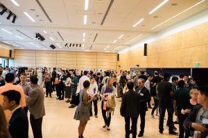 The 2018 2018 UW Electrical Engineering Capstone Fair was well attended. Students, facutly, staff, industry sponsors, and family and friends were in attendance.